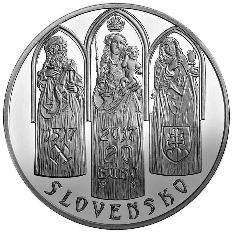 2017/028, 20€ Pamiatková Rezervácia Levoča BK
