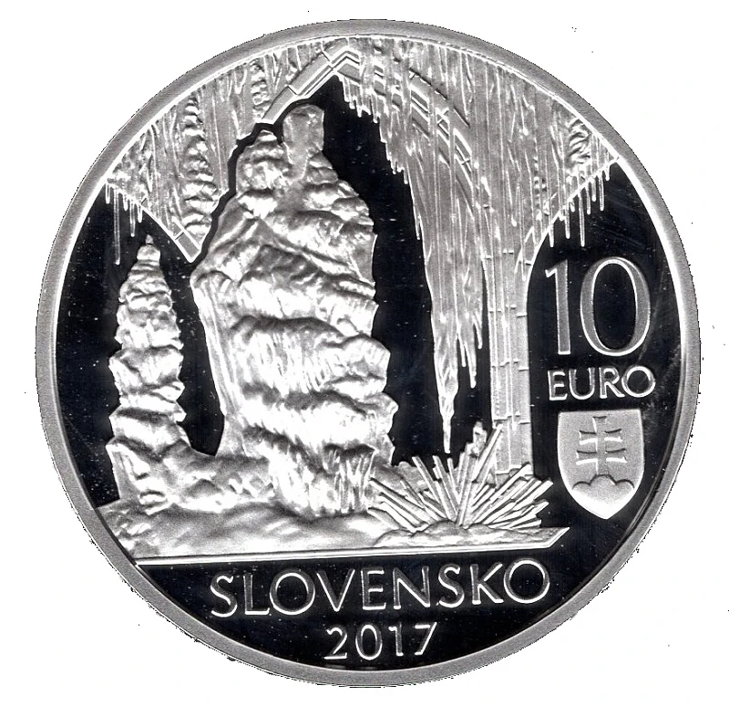 2017/027, 10€ - Jaskyne Slovenského krasu PROOF
