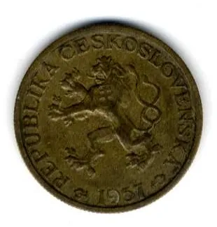66/ 1957 - 1 Kčs