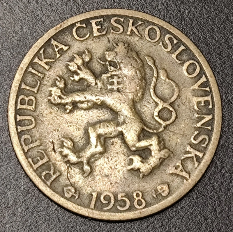 66/ 1958 - 1 Kčs