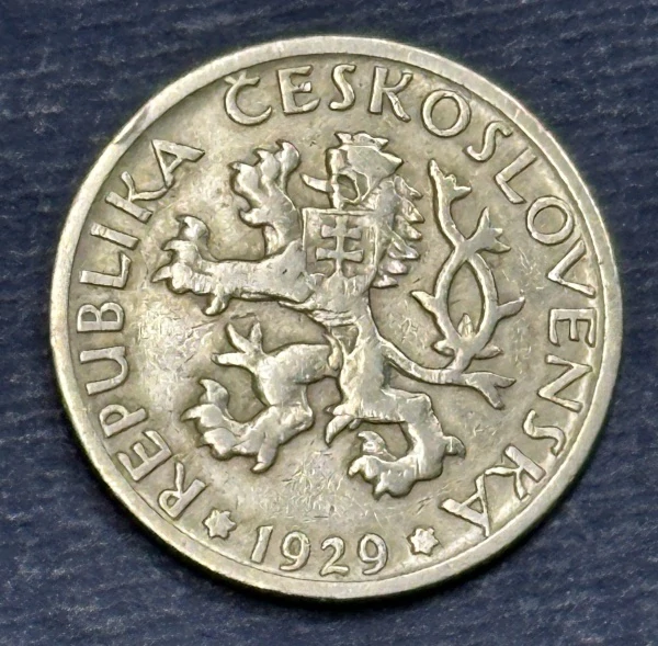 07/  1929 - 1 Kč.