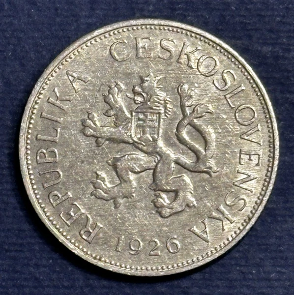 08/ 1926 - 5 Kč.
