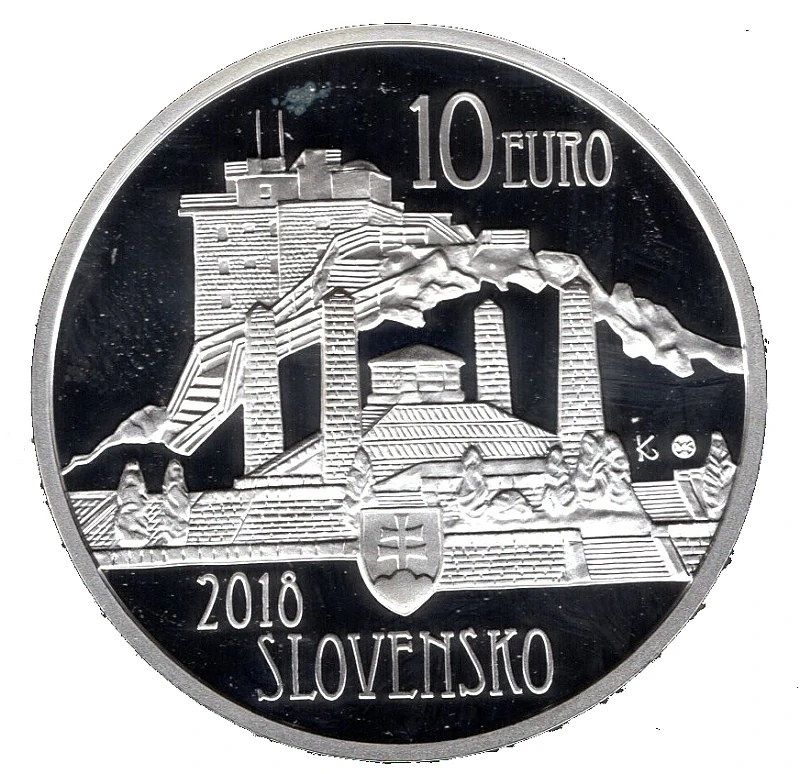 2018/034, 10€ - Dušan Samuel Jurkovič PROOF