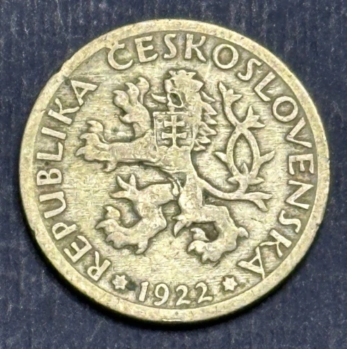 07/  1922 - 1 Kč.