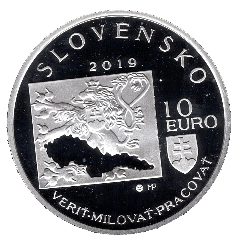 2019/038, 10€ 100. výročie úmrtia M. R. Štefánik - Proof