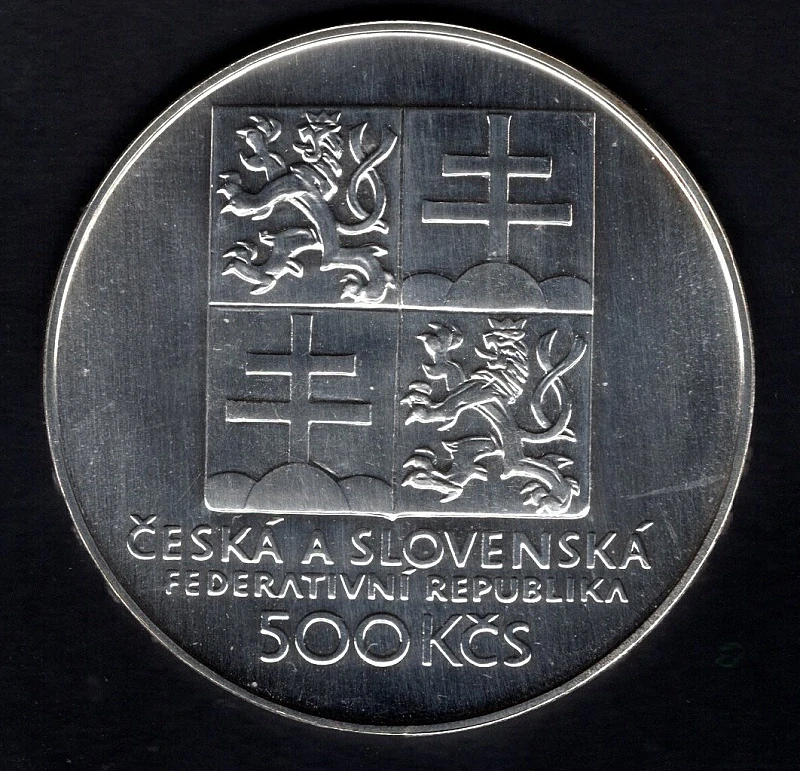 192/ 500 Kčs 1993 - ČSR