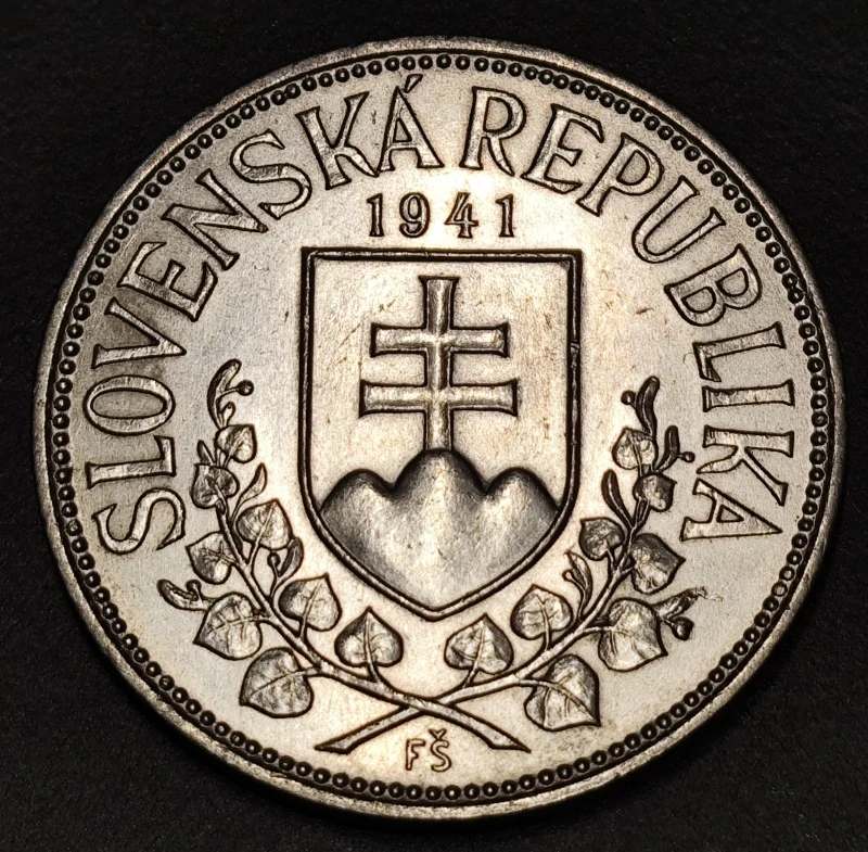 33/ Dvadsať Korun - 20 Ks - varianta dvojkríž