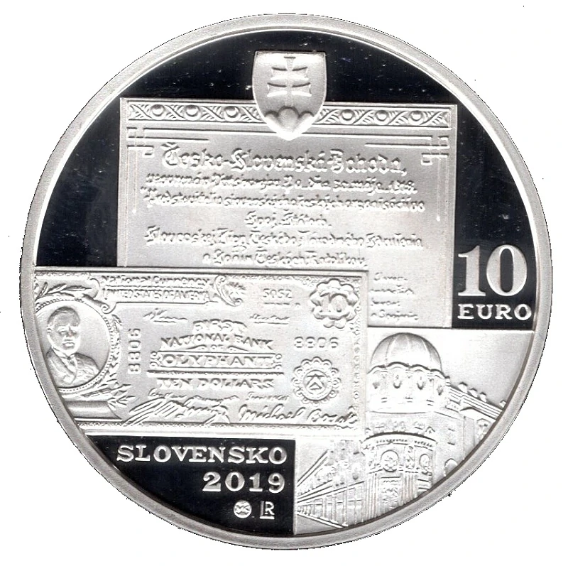 2019/040, 10€ - Michal Bosák 2019 - Proof