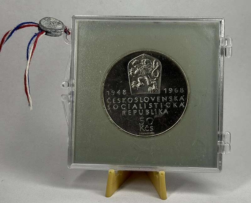 115 / 50 Kčs 1968  - vznik Československa 1968