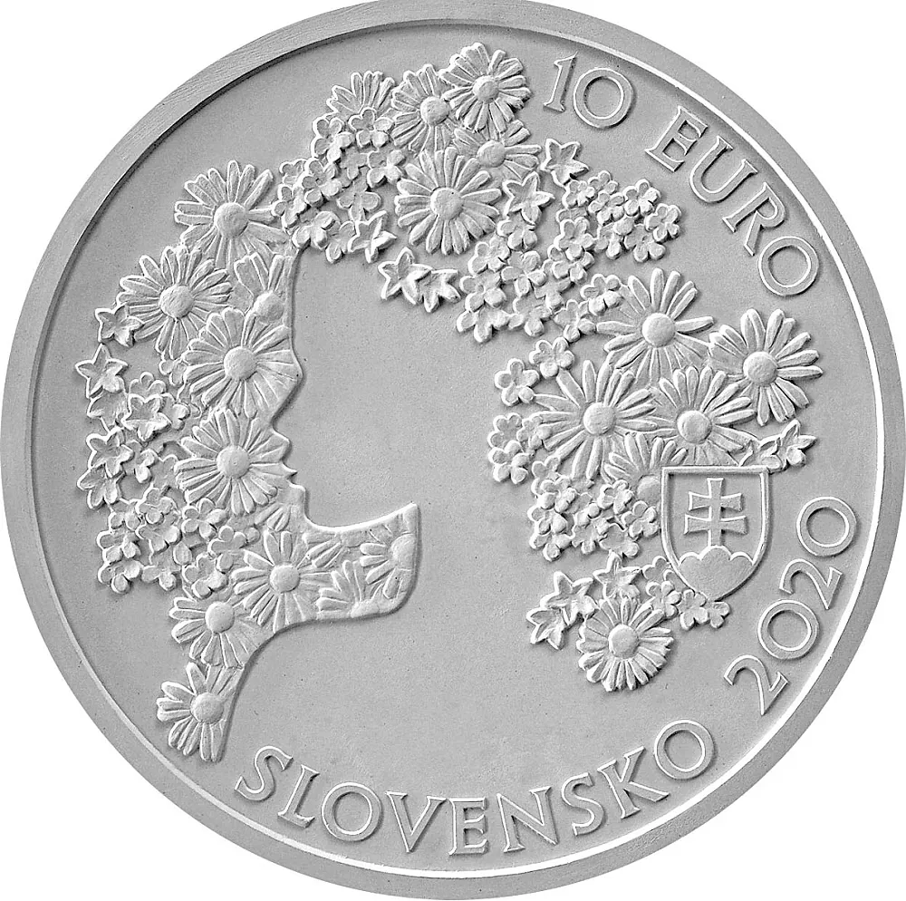 2020/043, 10 € - Andrej Sládkovič 2020 - BK