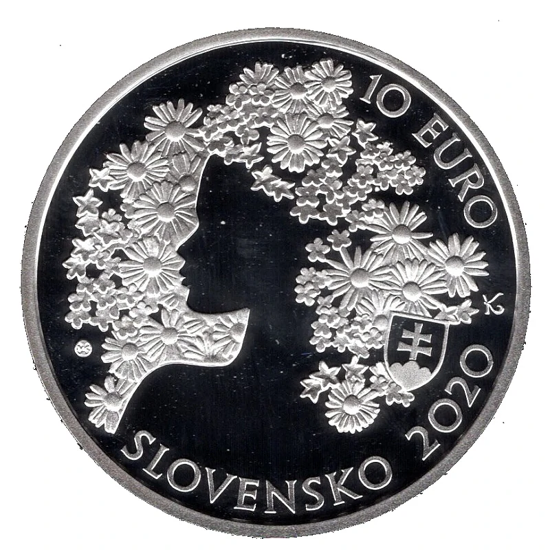2020/043, 10 € - Andrej Sládkovič 2020 - Proof