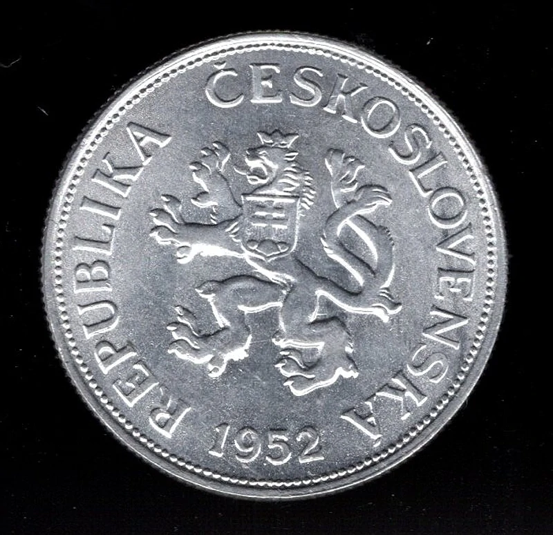 42a/ 1952 RRR - 5Kčs AL