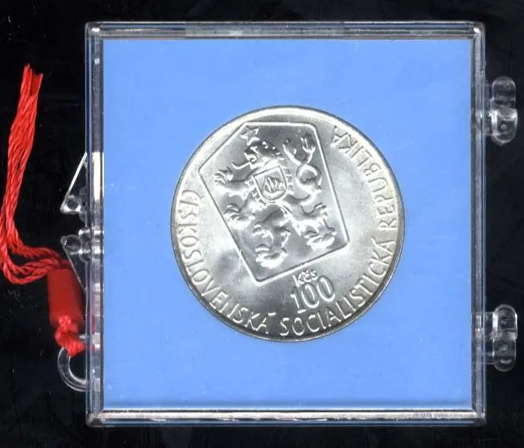 158/ 100 Kčs - Majstrovstva sveta v ladovom hokeji
