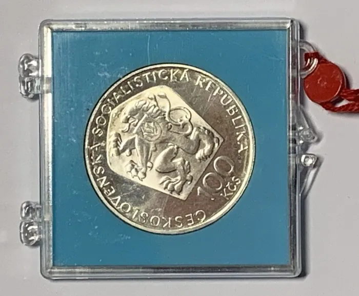 128 / 100 Kčs - 150. výročie narodenia Bedřicha Smetany
