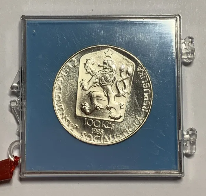 173 / 100 Kčs - Svetová výstava poštovných známok Praga 88