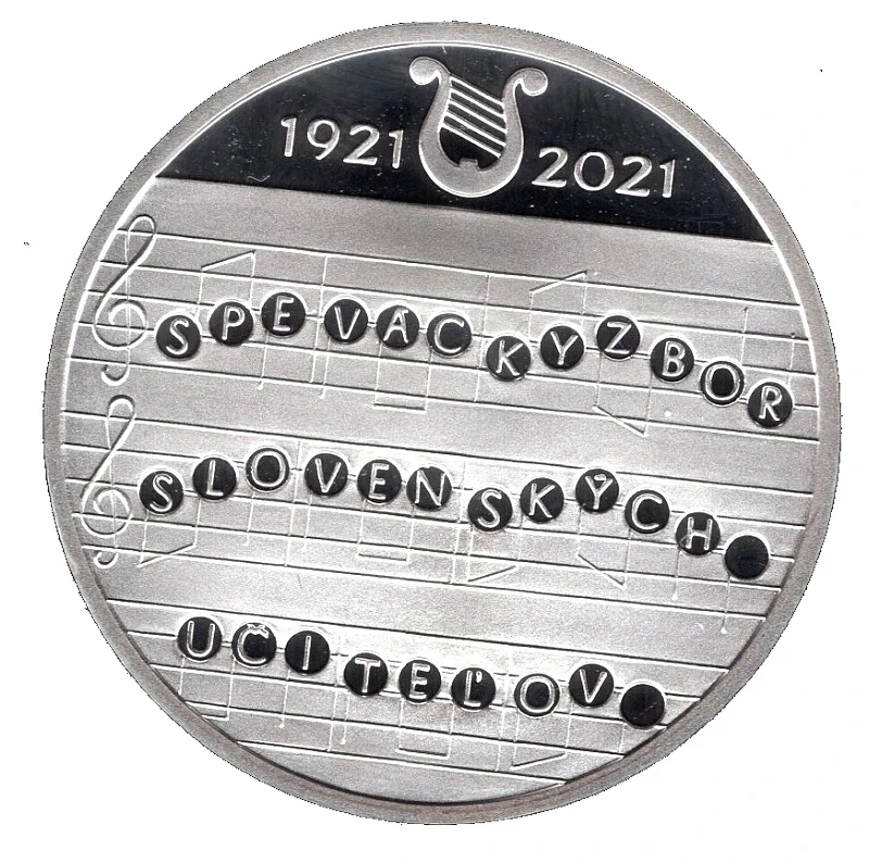 2021/048, 10€ Vznik Speváckeho zboru slovenských učiteľov PROOF