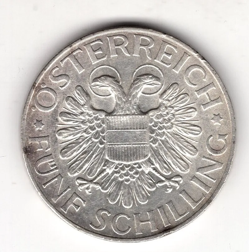 5 Schilling 1935