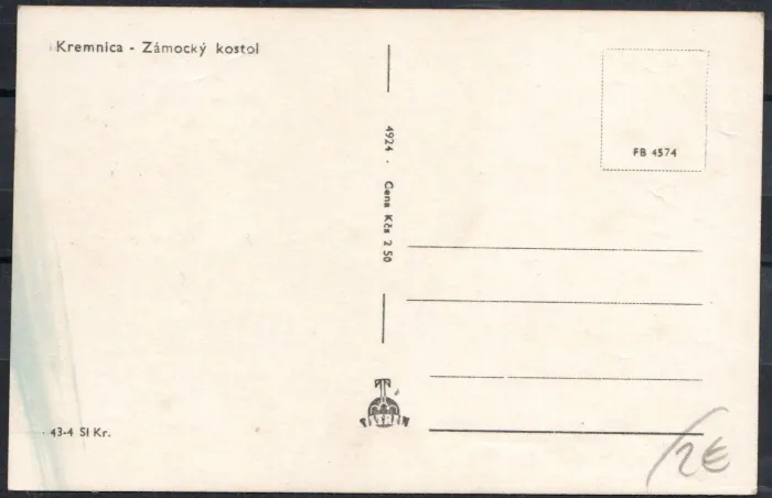 Kremnica - zámocký kostol