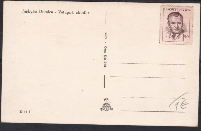 Domica - jaskyňa- vstupná chodba