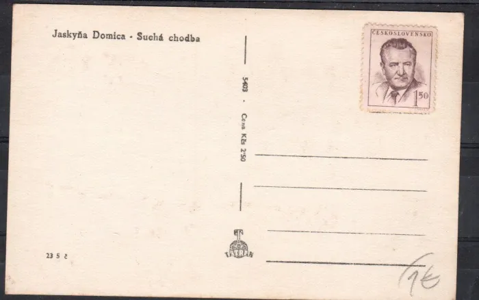 Domica - jaskyňa- suchá   chodba