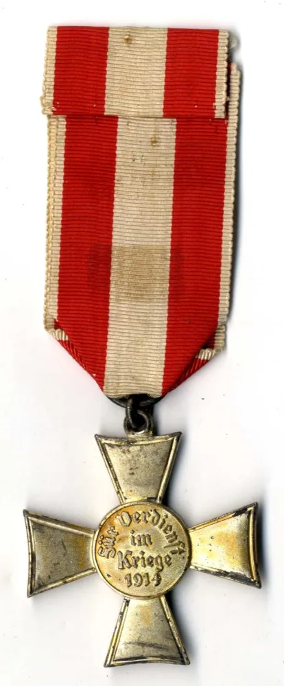 Vyznamenanie - Za zásluhy vo vojne 1914