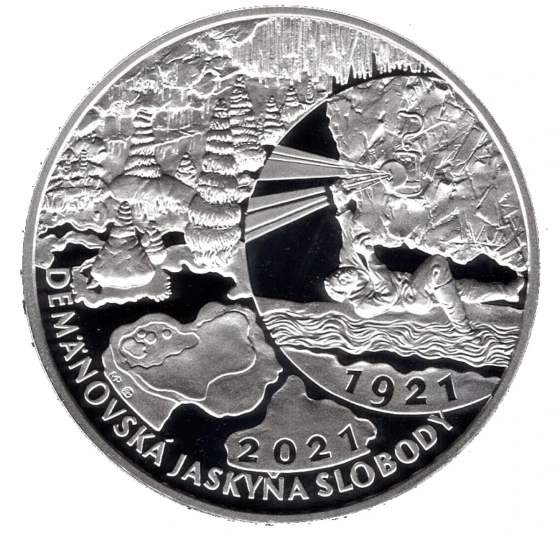 2021/050, 20€ Demänovská jaskyňa slobody Proof