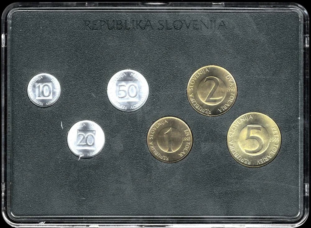 Sada mincí Slovinsko 1993