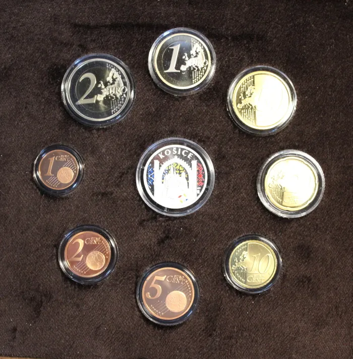 2013 Sada Slovenských Euro mincí PROOF - Košíce