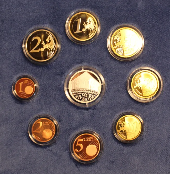 2015 Sada Slovenských Euro mincí 