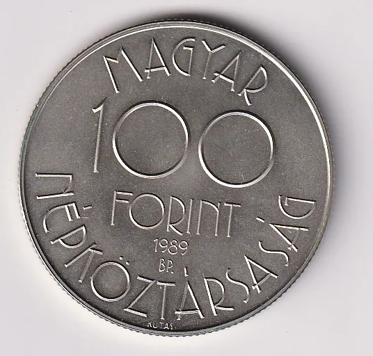 100 Forint 1989