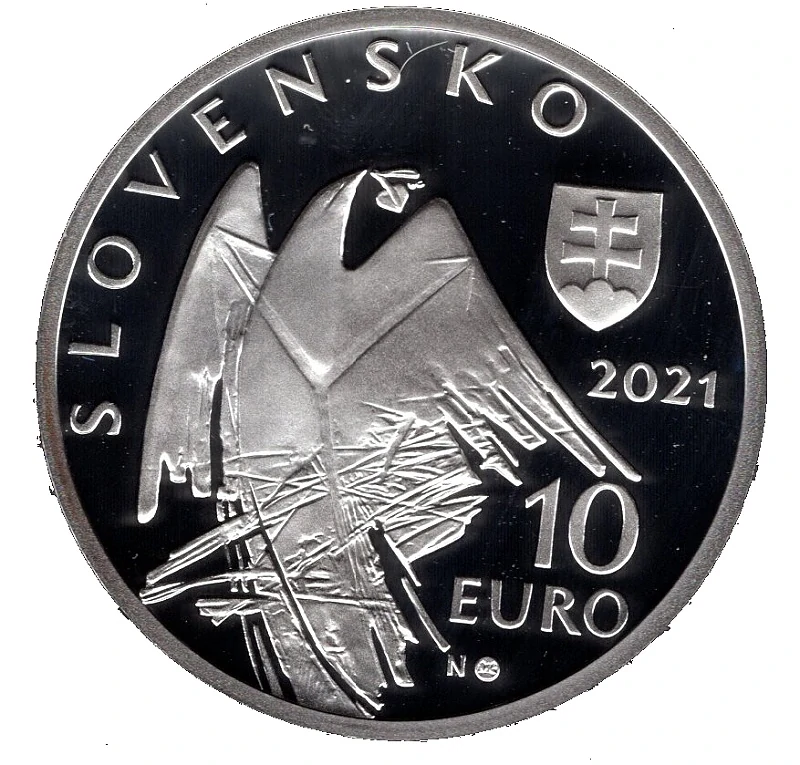 2021/054, 10€ - Alexander Dubček Proof