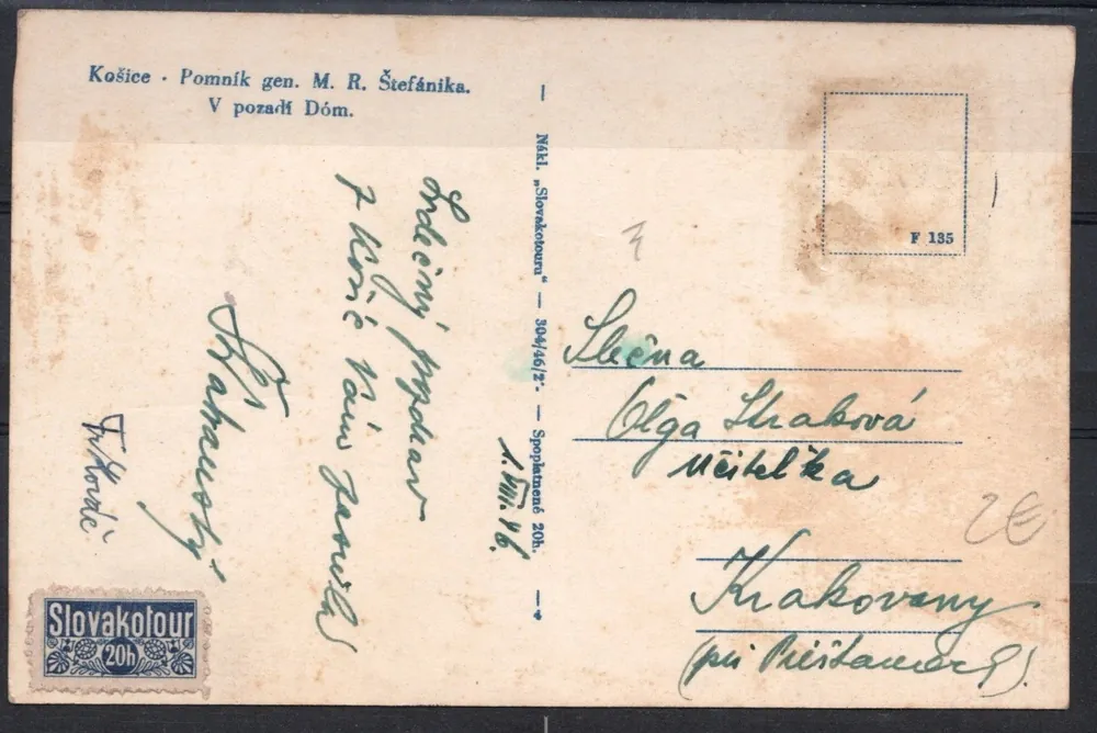 Košice pomník gen. M.R. Štefánika