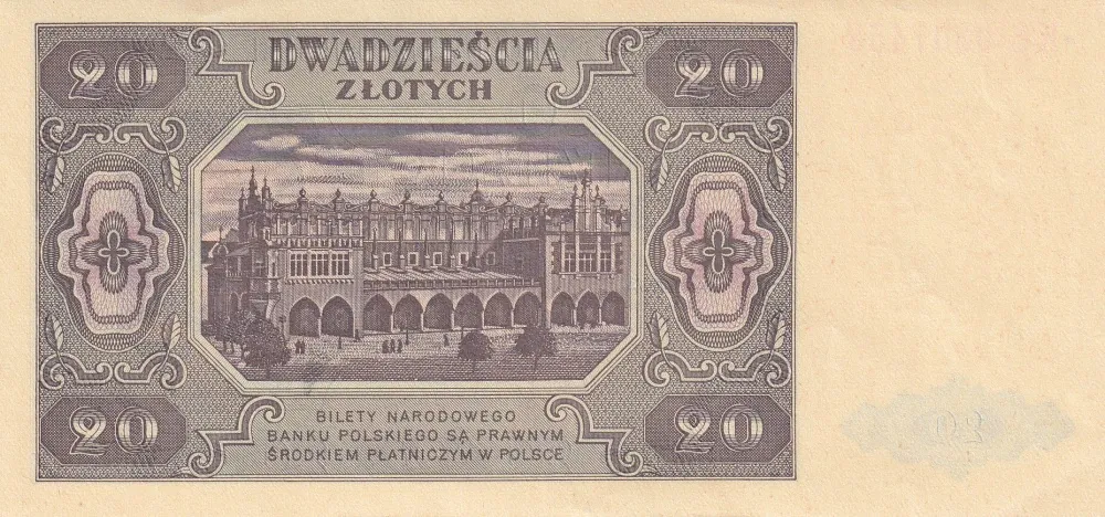 20 Zlotých 1948 UNC