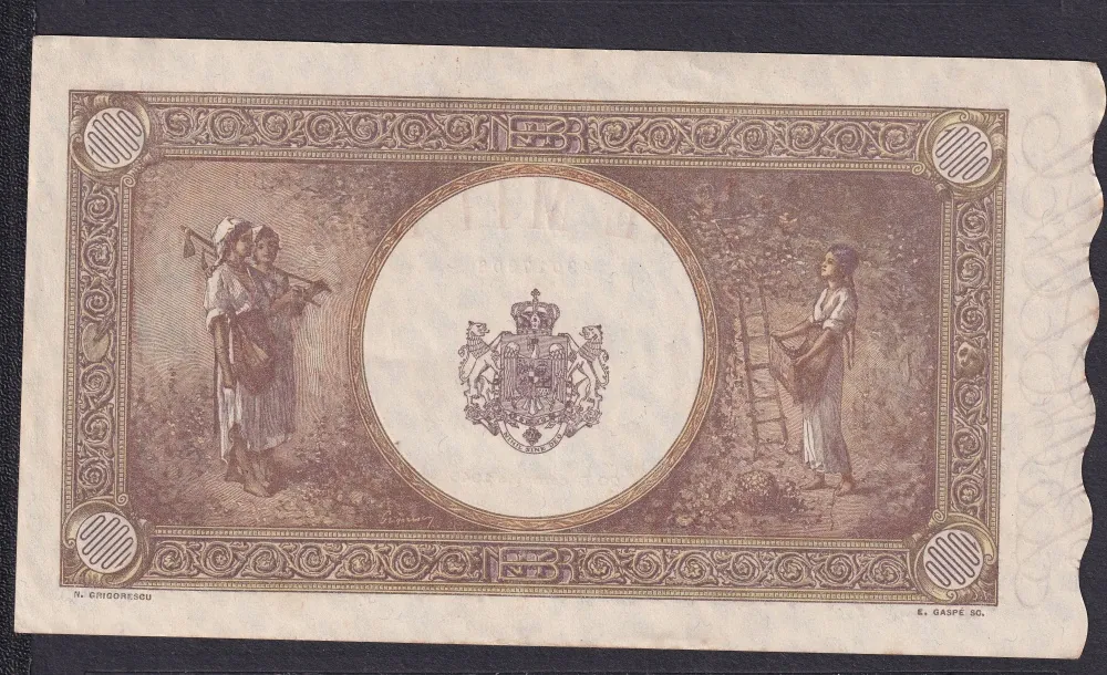 10000 Lei 1945 UNC