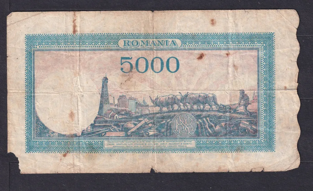 5000 Lei 1945