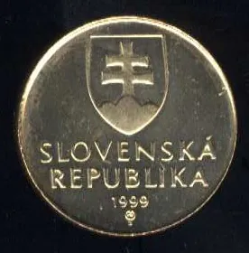 SK4 - 1 Koruna 1999