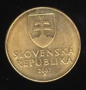 SK4 - 1 Koruna 2007