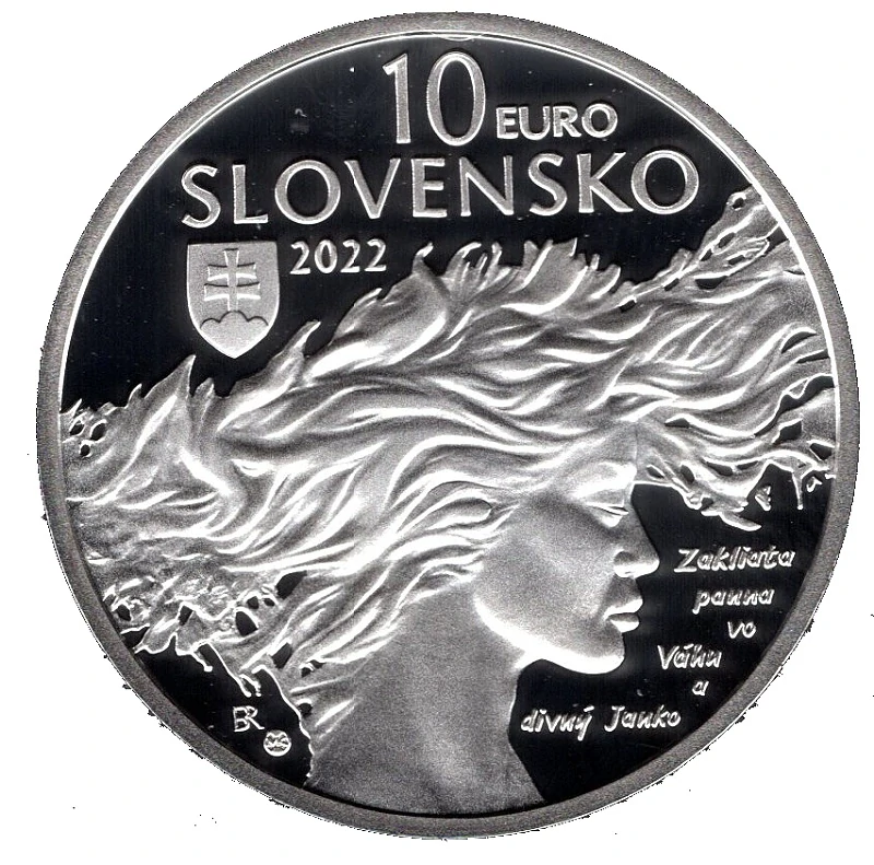 2022/055, 10€ - Janko Kráľ - Proof