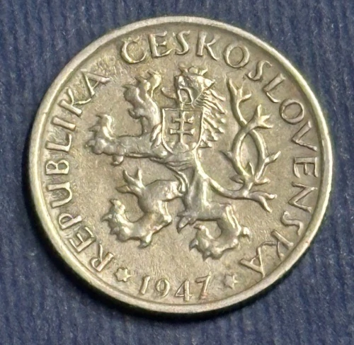 40/ 1947 - 1Kčs -- R
