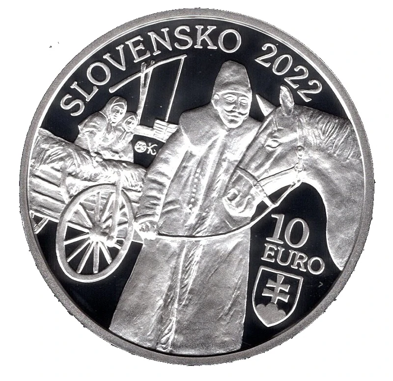 2022/061, 10€ - osídľovania Kovačice Slovákmi - Proof