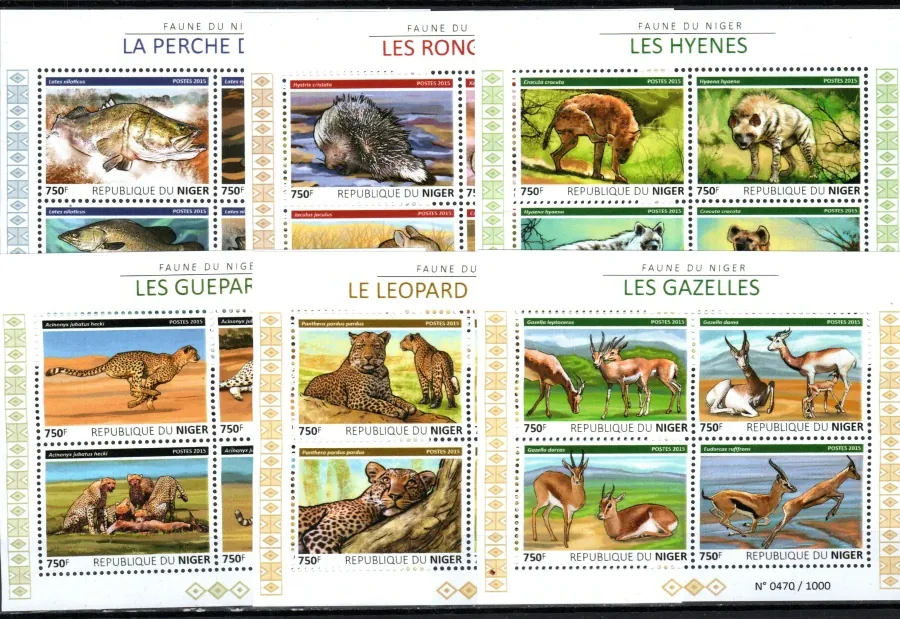 r. 2015 Fauna komplet 25 ks