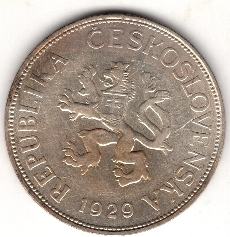 09/  1929 - 5 Kč.