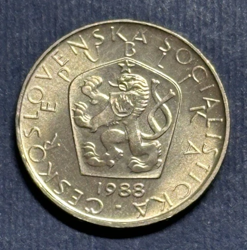 69/ 1988 - 5 Kčs - R / minca zo sady 