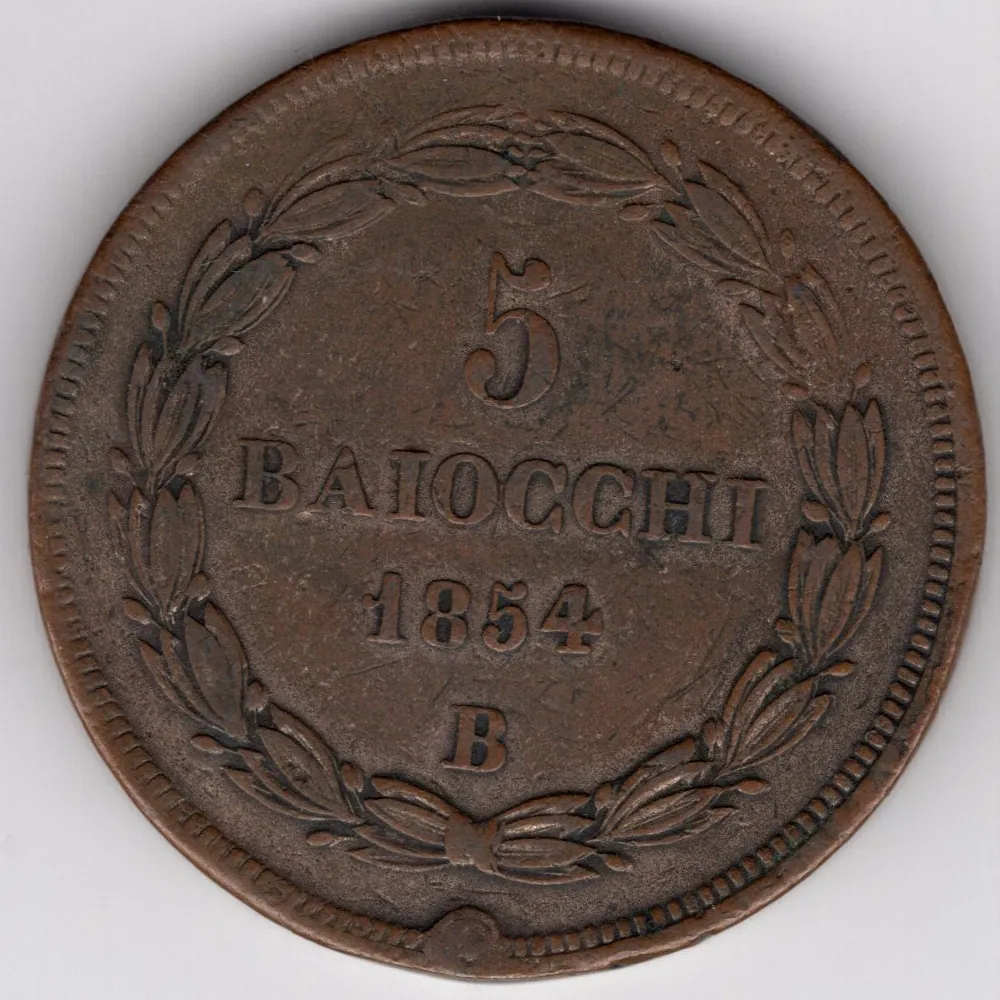 5 Baiocchi 1854