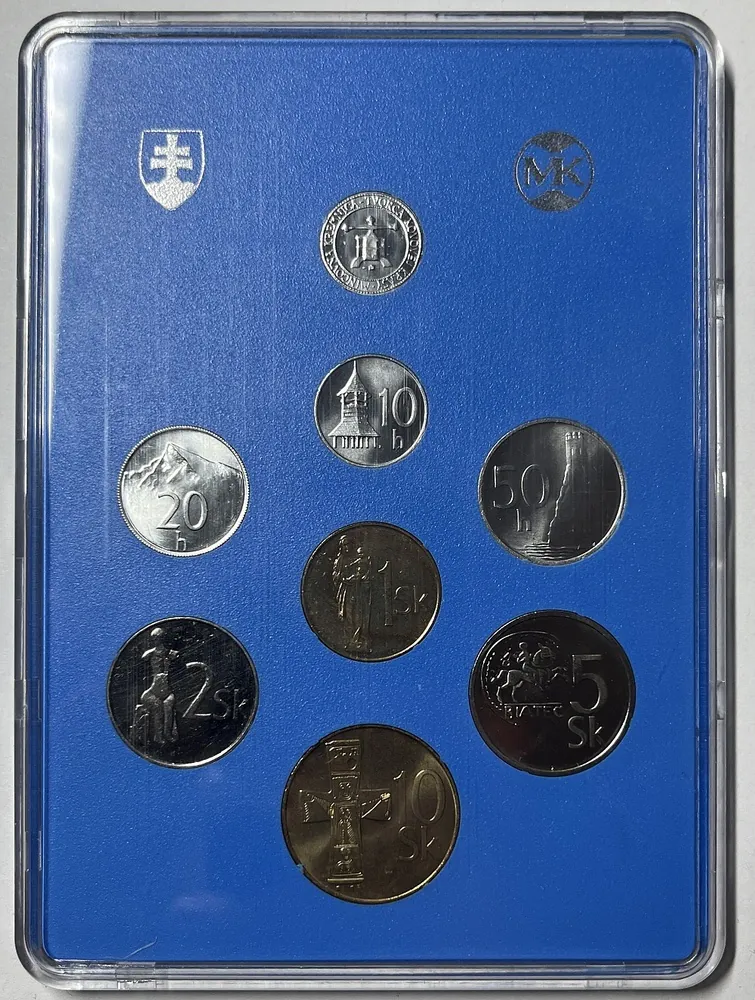 1993-1998 Sada Slovenských mincí EXPO 98