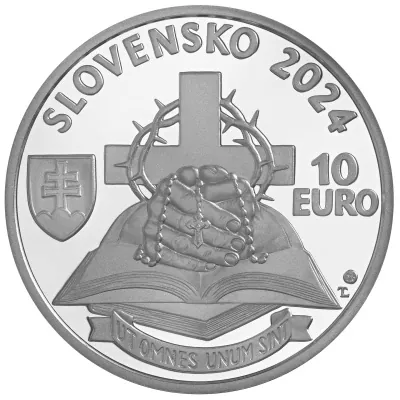 2024/069, 10€ - Ján Chryzostom Korec PROOF