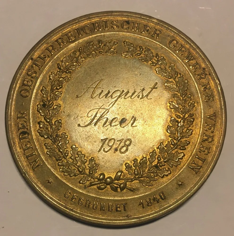 NIEDER-ÖSTERREICHISCHER GEWERBE-VEREIN. Gegründet 1840