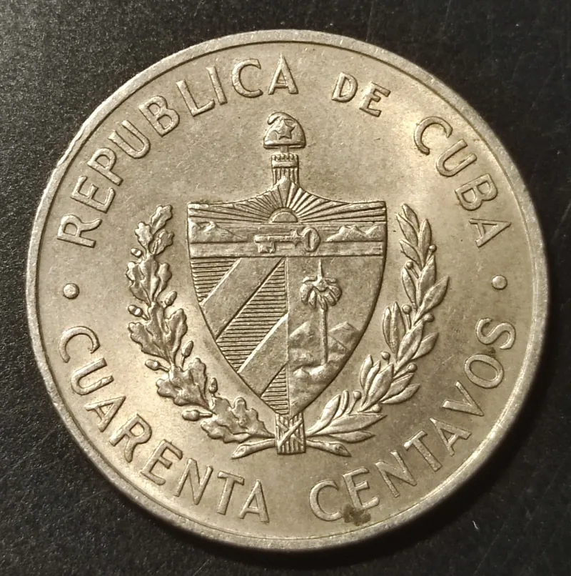 40 Centavos 1962 