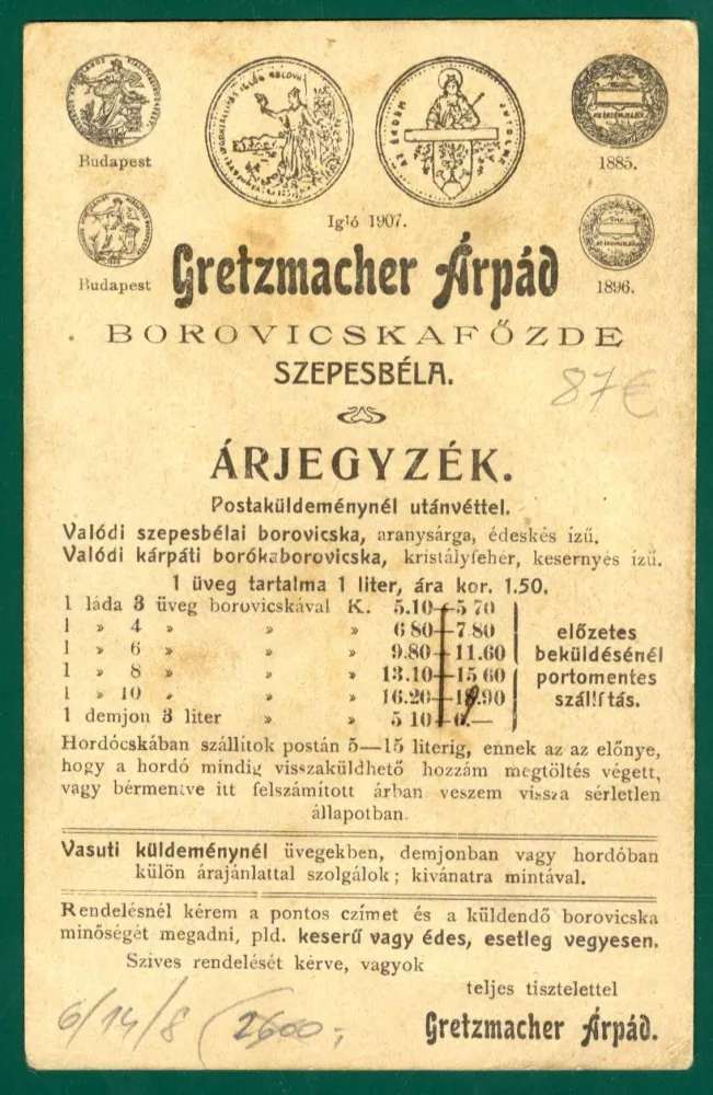 Spišská Belá - reklamná pohľadnica