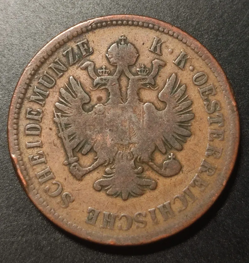 4 Kreuzer 1864 B